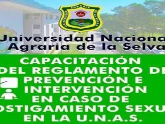 Capacitación sobre el reglamento de Prevención e Intervención en casos de Hostigamiento Sexual