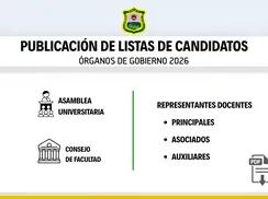 Listas de Candidatos para los Órganos de Gobierno 2026