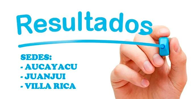 RESULTADOS PRIMER PARCIAL CEPRE UNAS ENERO - MARZO 2023 - SEDES