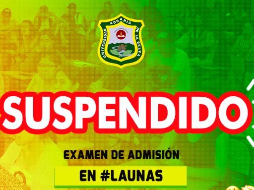 Postergar el Examen de Admisión 2020-II