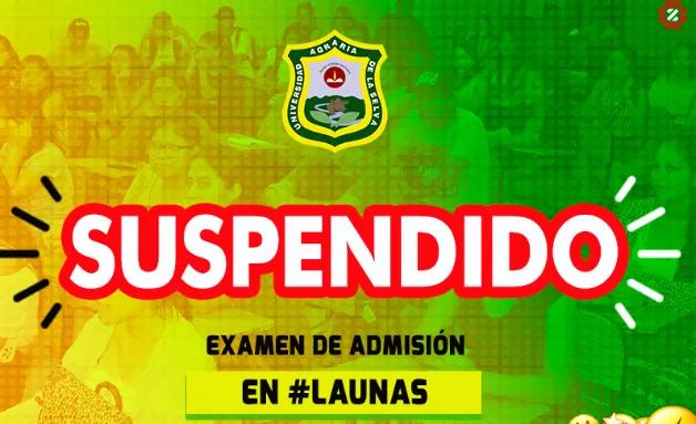 Postergar el Examen de Admisión 2020-II